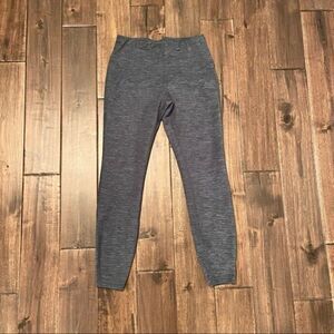 All in Motion Blue Gray Heathered Active Leggings XS